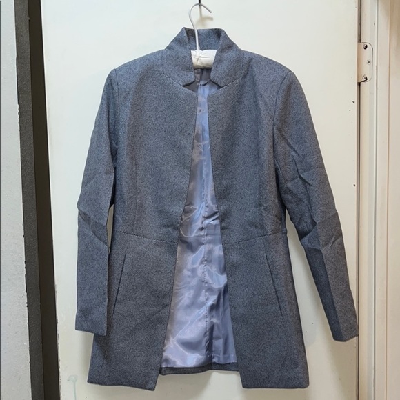 Jackets & Blazers - NEW Elegant Gray Women's Coat size small